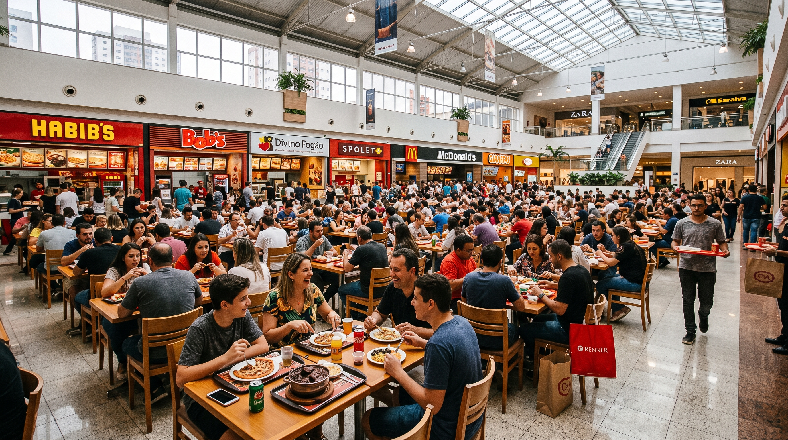 Praças de Alimentação